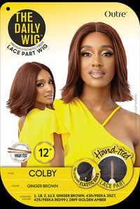 Thumbnail for Outre The Daily Wig Premium Synthetic Hand-Tied Lace Part Wig Colby - Elevate Styles