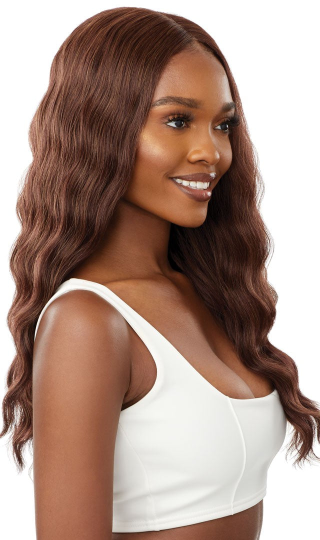 Outre Synthetic Pre-Plucked HD Transparent Lace Front Wig Kitana HT - Elevate Styles