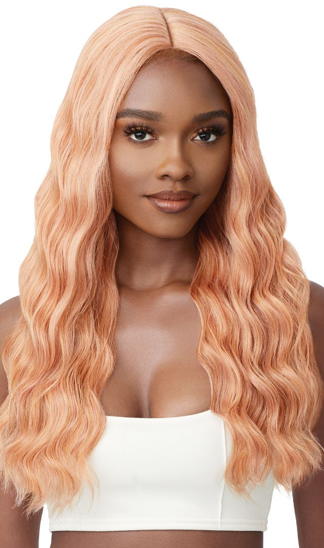 Outre Synthetic Pre-Plucked HD Transparent Lace Front Wig Kitana HT - Elevate Styles