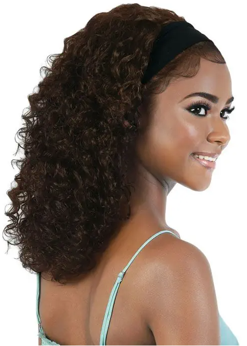 Motown Tress 100% Persian Virgin Remy Human Hair Headband Wig - HPR.BAND88 - Elevate Styles