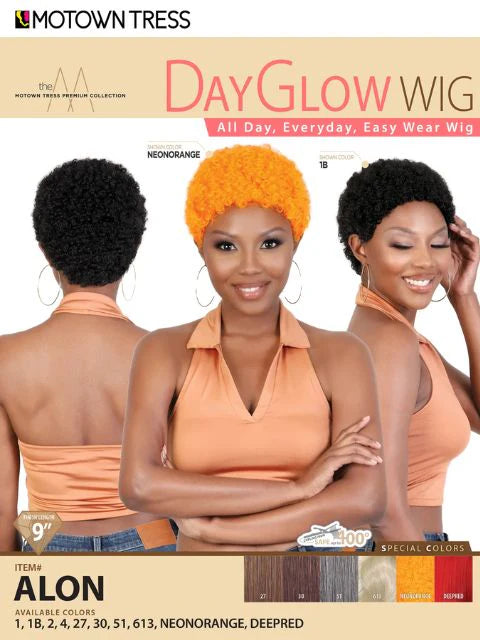 Motown Tress Premium Day Glow Wig Alon