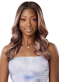 Thumbnail for Outre Airtied Human Hair Blend Vanish HD+ Lace Front Wig HHB-Natural Wave 20 QLHBFHNW20