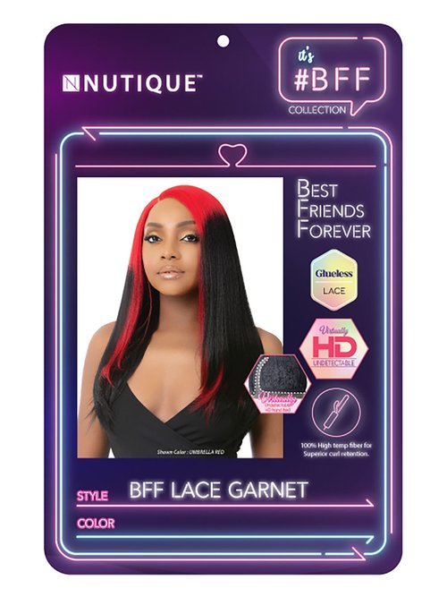 Nutique BFF HD Lace Front Wig - GARNET - Elevate Styles