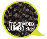 Thumbnail for Afri-Naptural Crochet Braid 2x Curly Ends Jumbo Box Braid 12