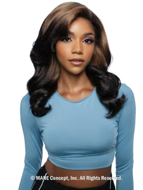 Mane Concept Brown Sugar Skin Blond Lace 13x6 Lace Front Wig Glueless07 BSSB211