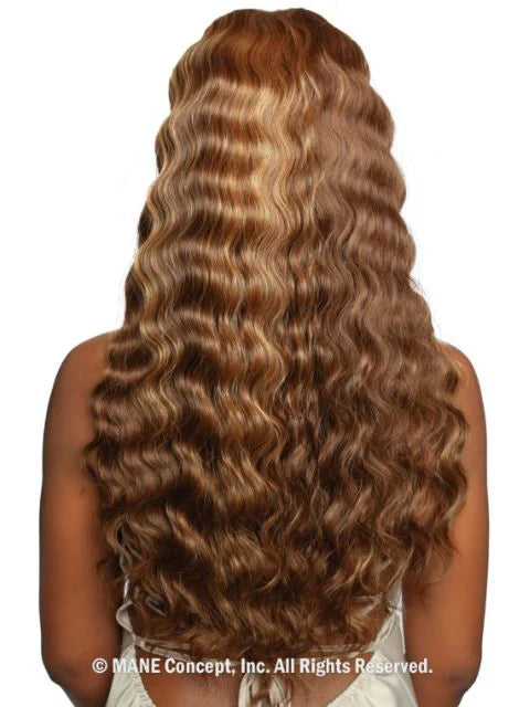 Mane Concept Brown Sugar Skin Blond Lace 9x6 Pre Cut Lace Front Wig 05 BSSB213