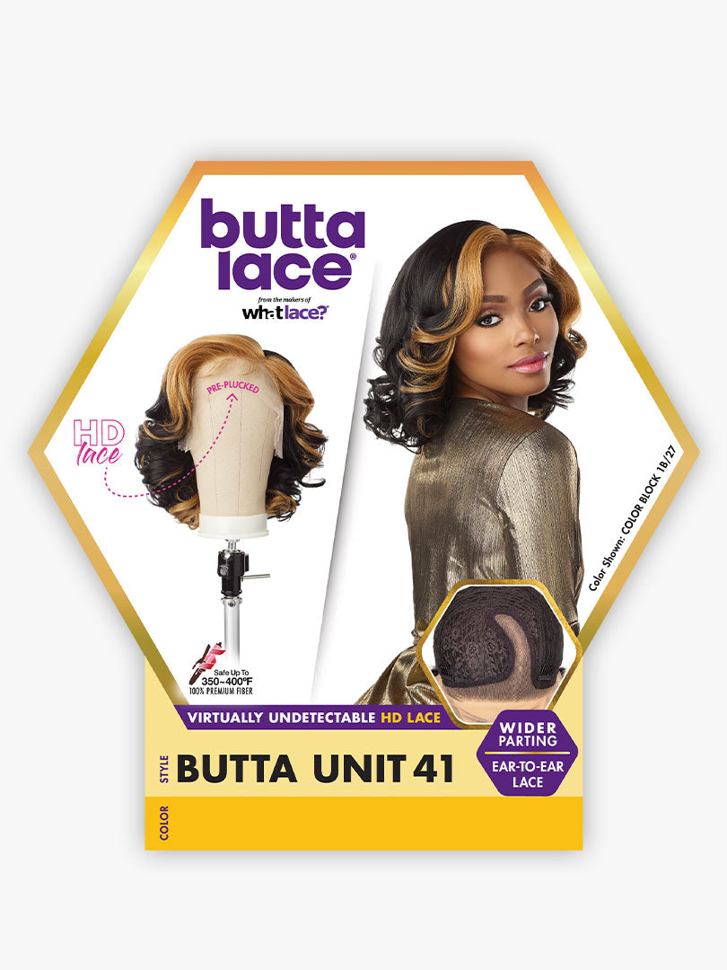 Sensationnel Butta Lace Pre-Plucked HD-Virtually Undetectable Lace Front Wig Butta Unit 41 LDB041