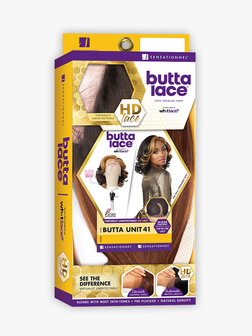 Sensationnel Butta Lace Pre-Plucked HD-Virtually Undetectable Lace Front Wig Butta Unit 41 LDB041