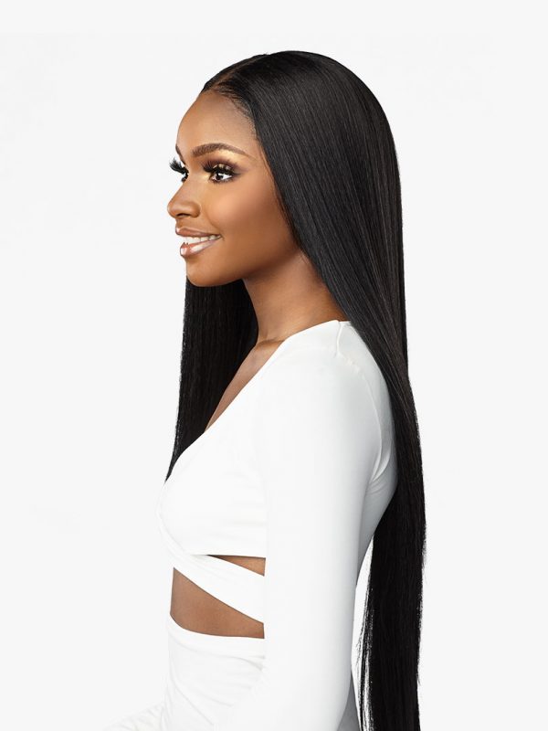 Sensationnel Butta Lace Front Human Hair Blended Lace Front Wig Butta Straight 32" LDHBST32 - Elevate Styles