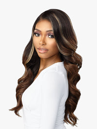 Thumbnail for Sensationnel Butta Lace Front Human Hair Blended Lace Front Wig Butta Glam Wave 24