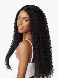 Thumbnail for Sensationnel Butta Lace Wet & Wavy Human Hair Blend HD Lace Front Wig Water Wave 26