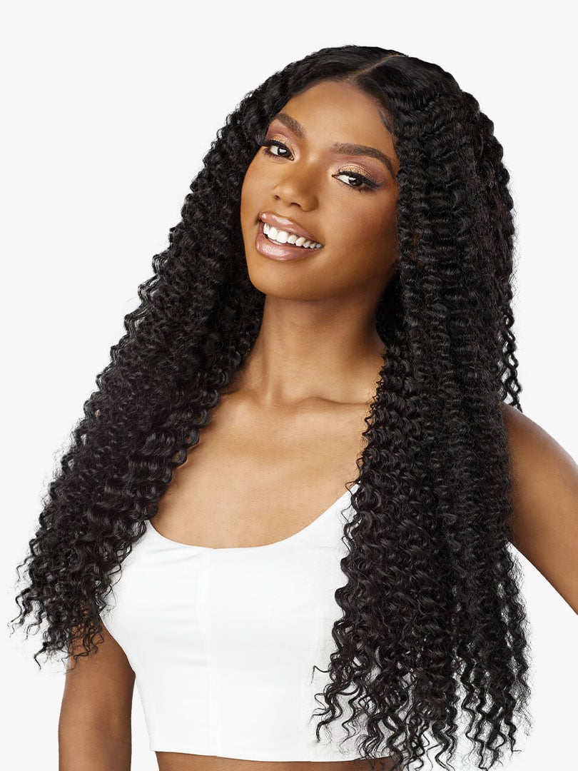 Sensationnel Butta Lace Wet & Wavy Human Hair Blend HD Lace Front Wig Water Wave 26" LDHBWWW26