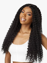 Thumbnail for Sensationnel Butta Lace Wet & Wavy Human Hair Blend HD Lace Front Wig Water Wave 26