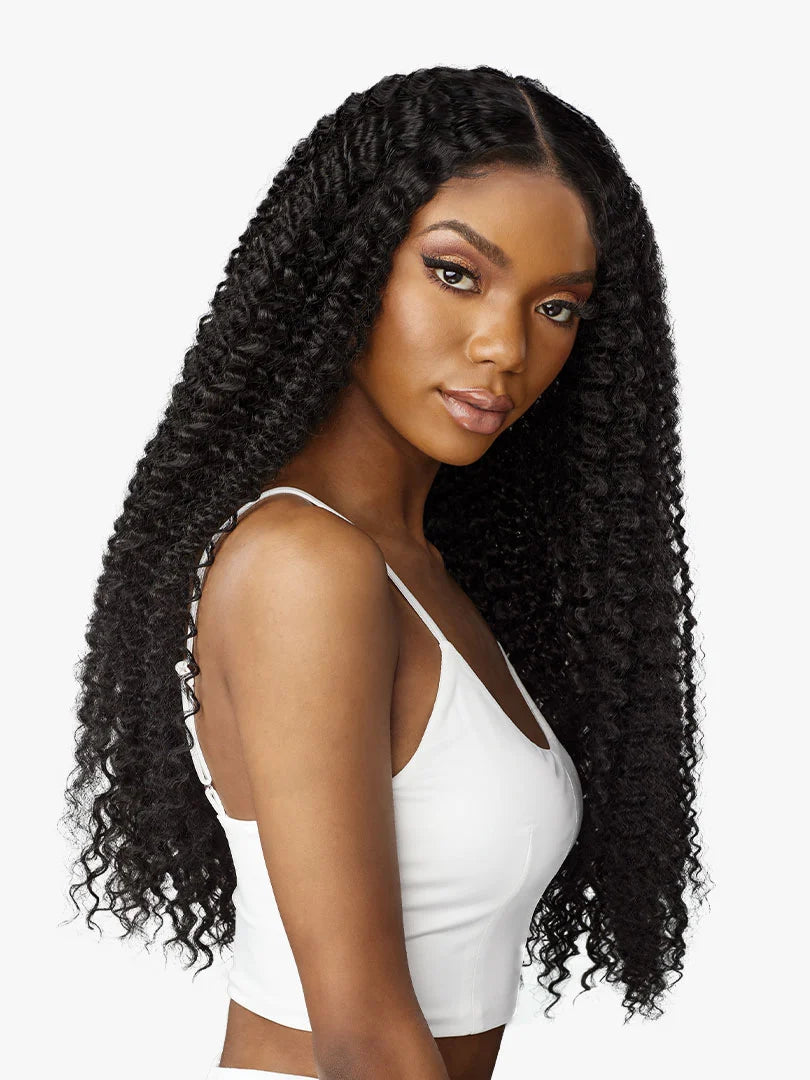 Sensationnel Butta Lace Wet & Wavy Human Hair Blend HD Lace Front Wig Water Wave 26" LDHBWWW26