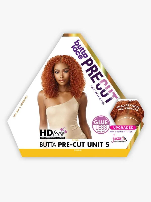 Sensationnel Butta Pre-Cut Lace Front Wig Unit 5 LDBPC005