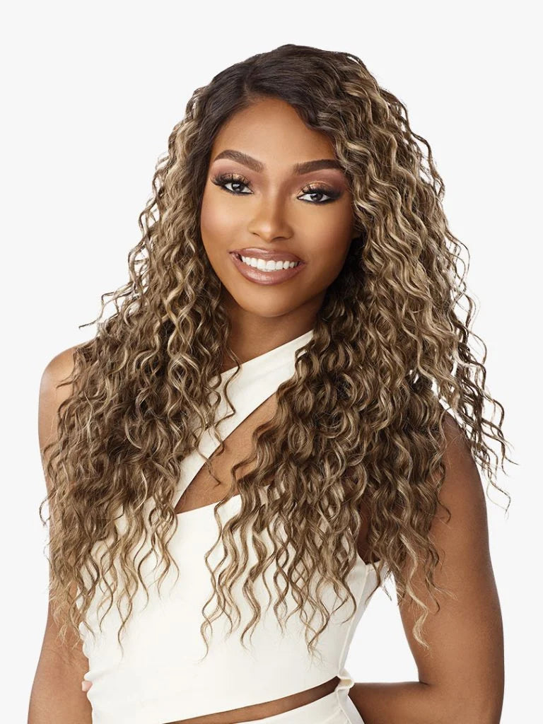 Sensationnel Butta Lace Human Hair Blended Pre-Plucked HD Lace Front ...