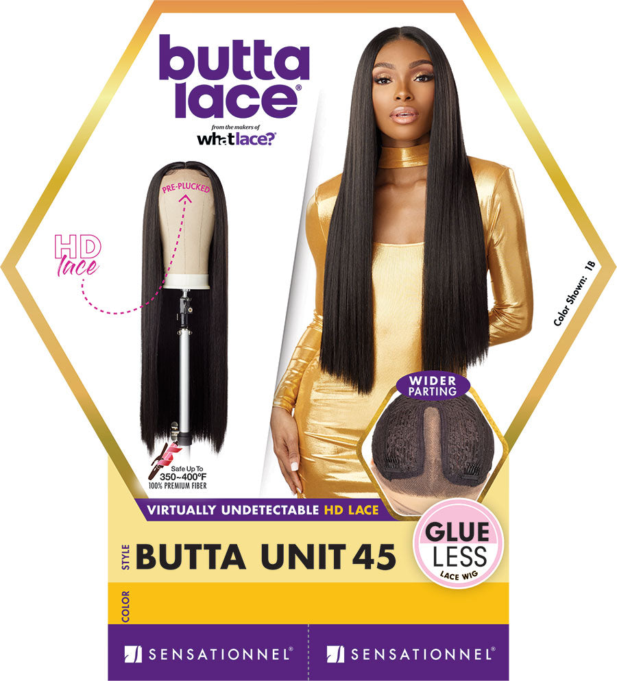 Sensationnel Butta Lace Pre-Plucked HD-Virtually Undetectable Lace Front Wig Butta Unit 45 LDB0045