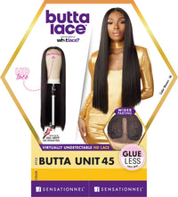 Thumbnail for Sensationnel Butta Lace Pre-Plucked HD-Virtually Undetectable Lace Front Wig Butta Unit 45 LDB0045