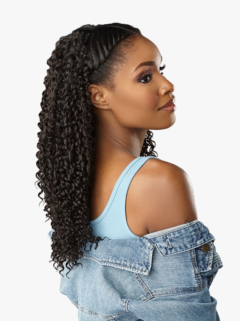 Sensationnel Curls Kinks & Co Hair Textured Clip-In 9 Pcs Dream Chaser 14" SCDRE14 - Elevate Styles