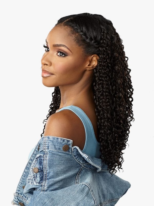 Sensationnel Curls Kinks & Co Hair Textured Clip-In 9 Pcs Dream Chaser 14" SCDRE14 - Elevate Styles