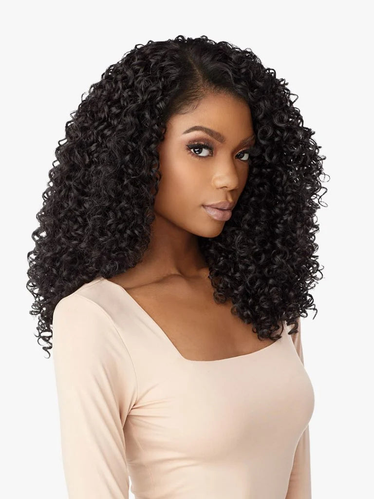 Sensationnel Curls Kinks & Co Kinky Edges 13x6 Kinky Curly 18" Lace Front Wig KE136KC18