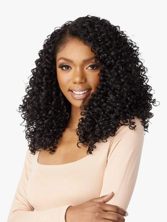 Sensationnel Curls Kinks & Co Kinky Edges 13x6 Kinky Curly 18" Lace Front Wig KE136KC18