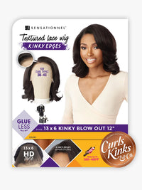 Thumbnail for Sensationnel Curls Kinks & Co Kinky Edges 13x6 Kinky Blowout 12