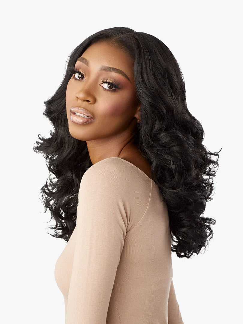 Sensationnel Curls Kinks & Co Kinky Edges 13x6 Kinky Body Wave 18" Lace Front Wig - Elevate Styles