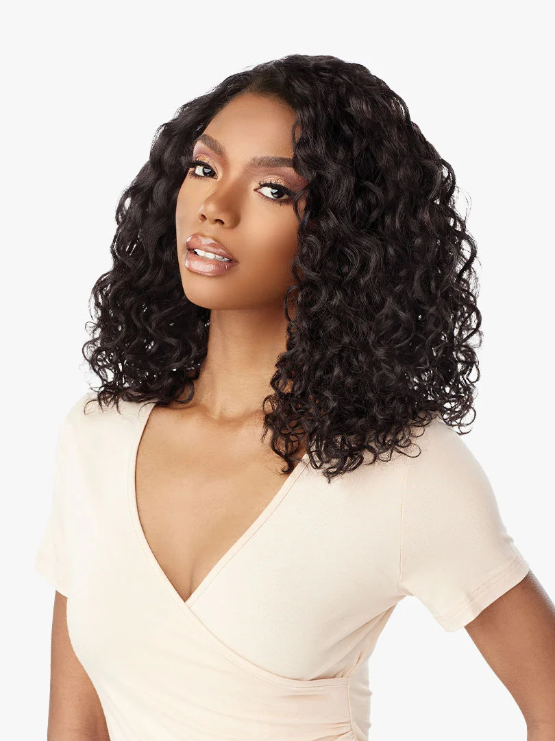 Sensationnel Curls Kinks & Co Kinky Edges 13x6 Kinky Natural Wave 14" Lace Front Wig KE136KNW14 - Elevate Styles