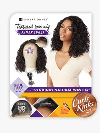 Thumbnail for Sensationnel Curls Kinks & Co Kinky Edges 13x6 Kinky Natural Wave 14