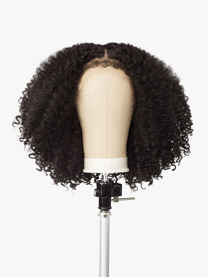 Sensationnel Curls Kinks & Co Kinky Edges Y Part Kinky Zig Zag Curls 14" Lace Front Wig KEYPKZC14