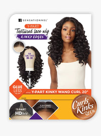 Thumbnail for Sensationnel Curls Kinks & Co Kinky Edges Y Part Kinky Wand Curl 20