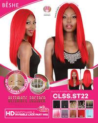 Thumbnail for Beshe Ultimate Insider Collection Swtichable Invisible Lace Part Wig CLSS.ST22 - Elevate Styles