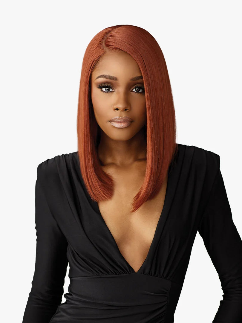 Sensationnel Butta Lace HD Chic Bob Lace Front Wig Lob Unit 1 LDBLOB001