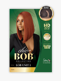 Thumbnail for Sensationnel Butta Lace HD Chic Bob Lace Front Wig Lob Unit 1 LDBLOB001