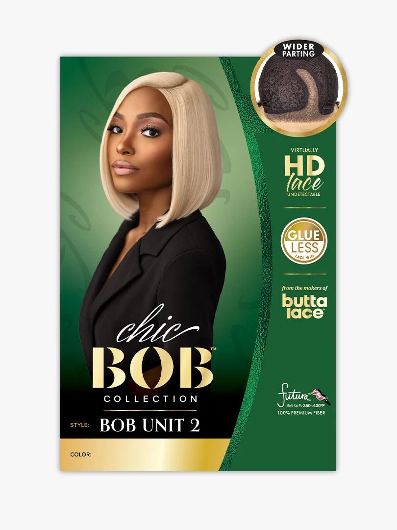 Sensationnel Butta Lace HD Chic Bob Lace Front Wig Bob Unit 2 LDBBOB002