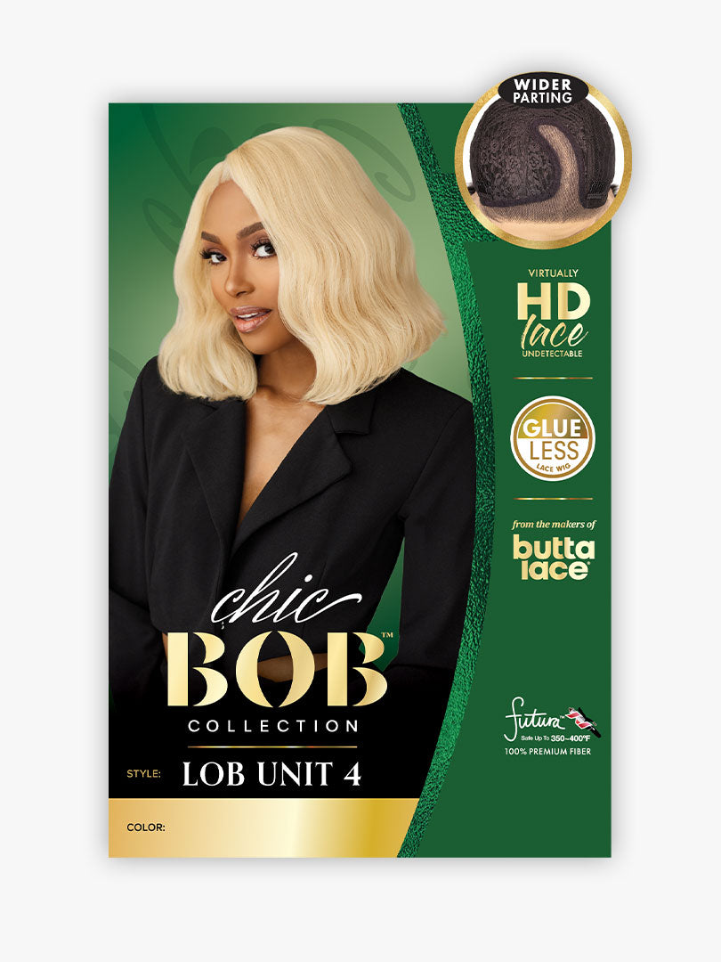 Sensationnel Butta Lace HD Lace Front Wig Chic Bob Lob Unit 4 LDBLOB004