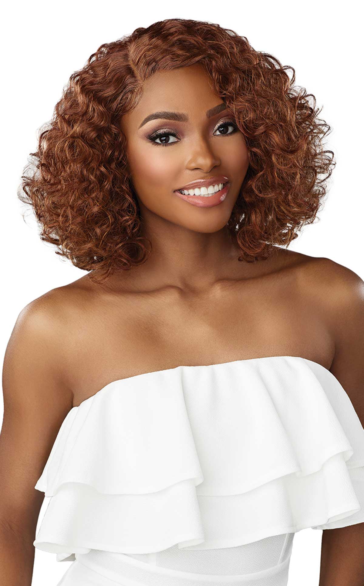 Sensationnel Salt & Pepper Dashly HD Lace Front Wig SP Lace Unit 10 DLWSP010