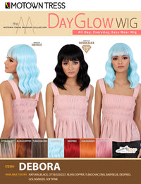 Thumbnail for Motown Tress Premium Collection DayGlow Wig - DEBORA - Elevate Styles