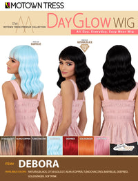 Thumbnail for Motown Tress Premium Collection DayGlow Wig - DEBORA - Elevate Styles