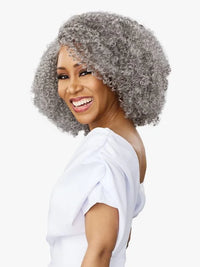 Thumbnail for Sensationnel Salt & Pepper Dashly HD Lace Front Wig SP Lace Unit 8 DLWSP008