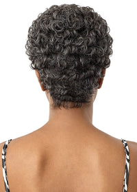 Thumbnail for Outre Fab&Fly™ Gray Glamour 100% Unprocessed Human Hair Wig HH-DINA - Elevate Styles