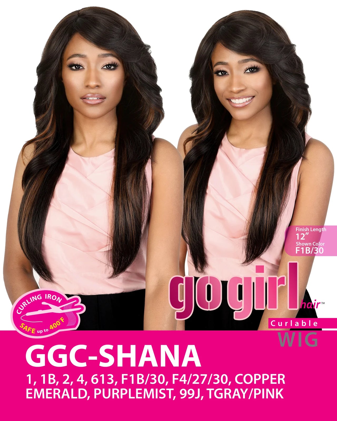 Motown Tress Go Girl Curlable Wig GGC - SHANA - Elevate Styles