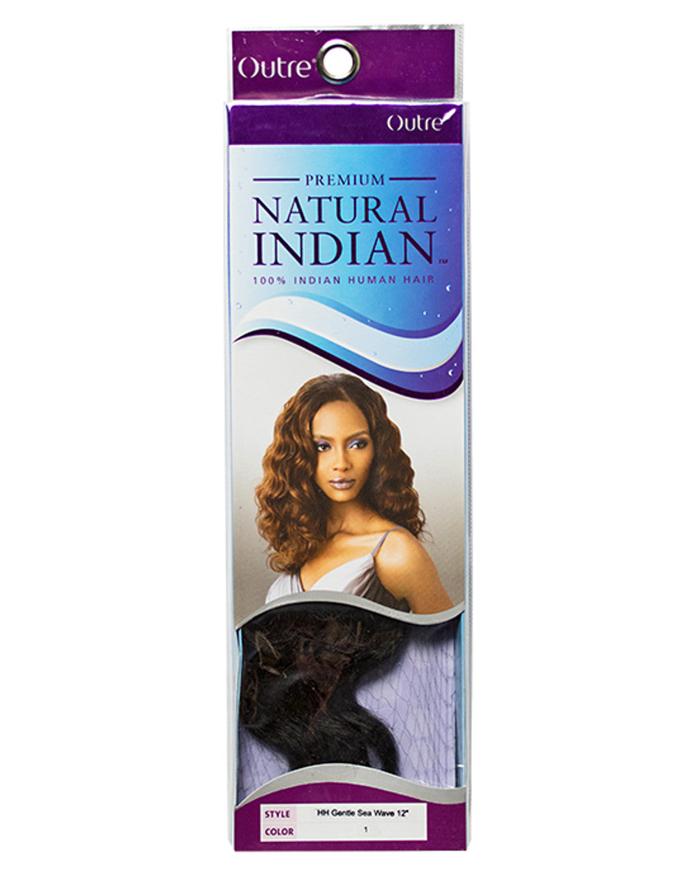 Outre Premium Natural Indian 100% Indian Human Hair Gentle Sea Wave 12"-14"