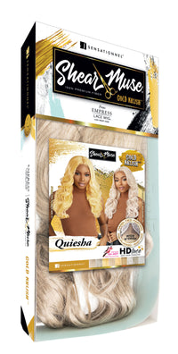 Thumbnail for Sensationnel HD Lace Shear Muse™ Lace Front Neon Wig Queisha LS3QUIE