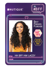 Thumbnail for Nutique BFF 100% Human Hair Half Wig - LACEY - Elevate Styles