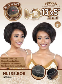 Thumbnail for Motown Tress 100% Persian Remy 13x5 Human Hair Lace Wig  HL135.BOB