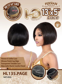 Thumbnail for Motown Tress 100% Persian Remy 13x5 Human Hair Lace Wig  HL135.PAGE