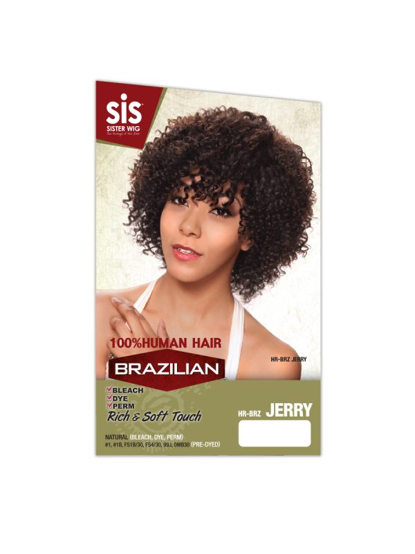 Zury Sis 100% Brazilian Human Hair Wig HR-BRZ Jerry - Elevate Styles