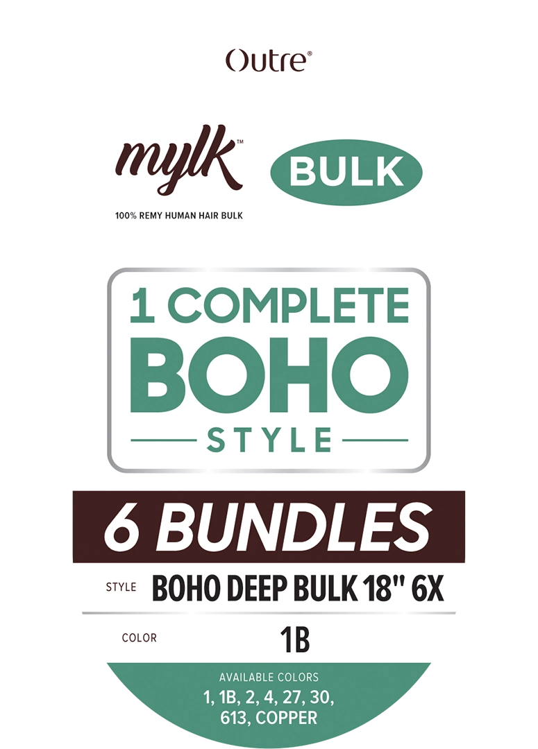 Outre Mylk Boho Deep Bulk 18" 6x Pack